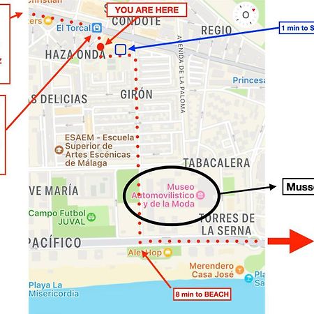 Completo Y Bello Apartamento En Малага Екстериор снимка